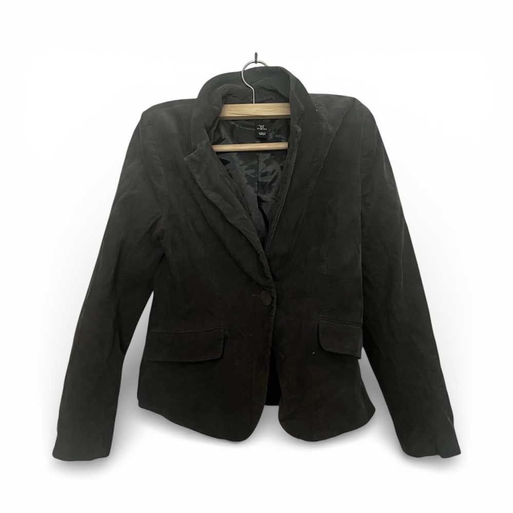 H&M women’s gray corduroy blazer